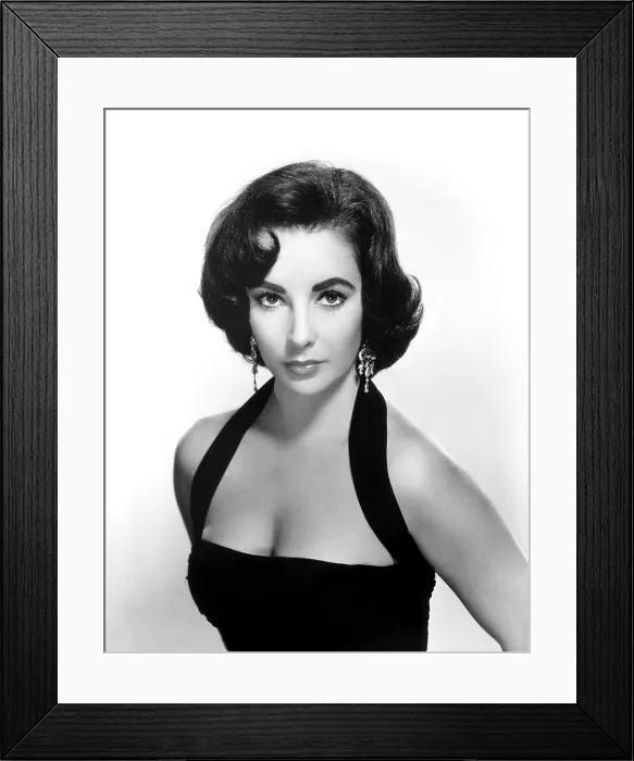Framed Print : Elizabeth Taylor, ca. mid-1950s
