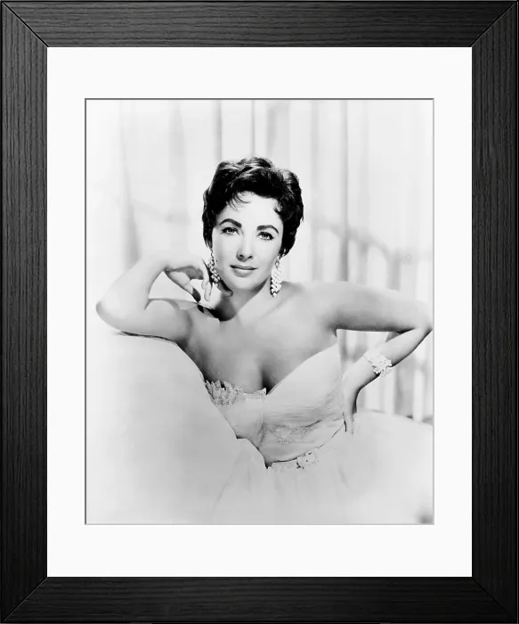 Framed Print : Elizabeth Taylor, ca. early 1950s