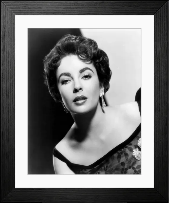 Framed Print : Elizabeth Taylor, ca. 1954 Framed Print : Elizabeth Taylor, ca. 1954