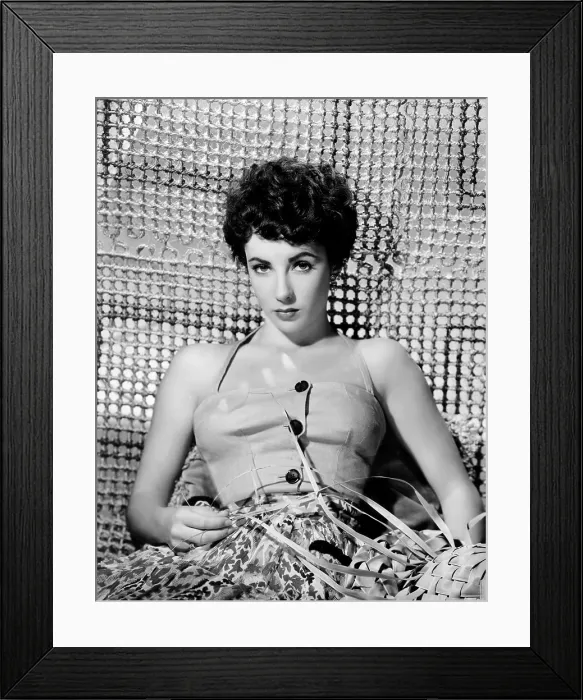 Framed Print : Elizabeth Taylor, ca. early 1950s