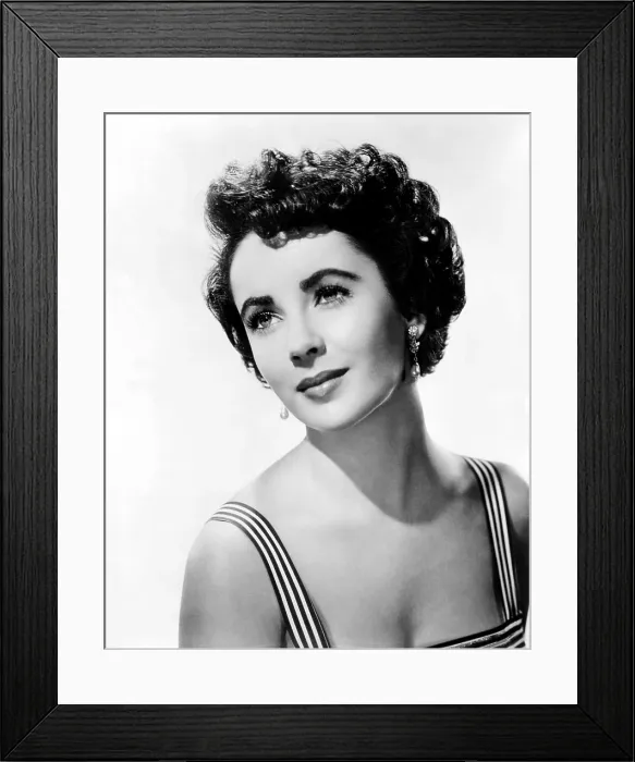 Framed Print : Elizabeth Taylor, ca. early 1950s Framed Print : Elizabeth Taylor, ca. early 1950s