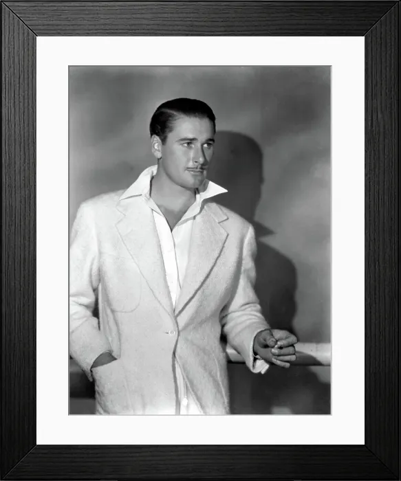 Framed Print : Errol Flynn, May, 1938 Framed Print : Errol Flynn, May, 1938