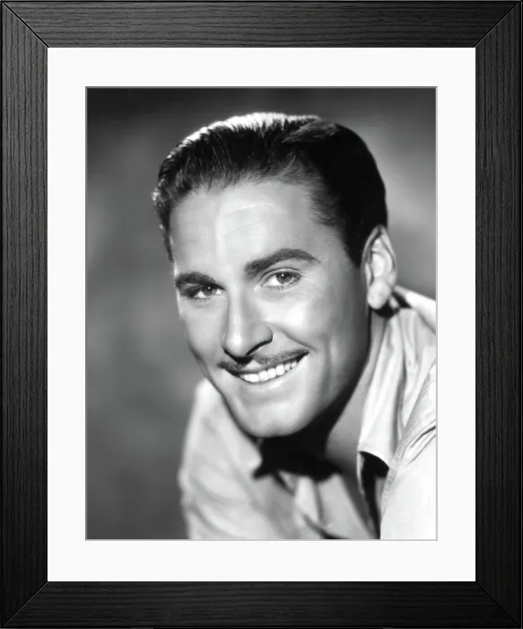 Framed Print : ERROL FLYNN, 9 / 22 / 38 Framed Print : ERROL FLYNN, 9 / 22 / 38