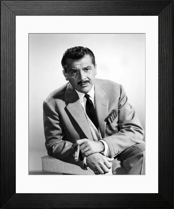 Framed Print : Ernie Kovacs, 1957 Framed Print : Ernie Kovacs, 1957