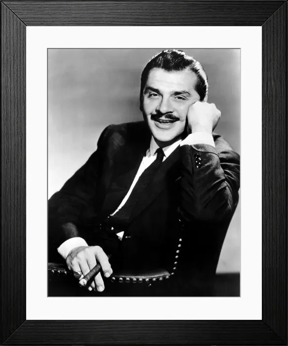 Framed Print : Ernie Kovacs, ca. mid-1950s Framed Print : Ernie Kovacs, ca. mid-1950s