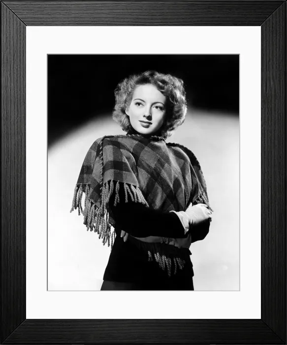 Framed Print : Evelyn Keyes, 1943