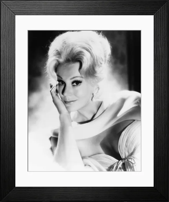 Framed Print : Eva Gabor, ca. late 1960s Framed Print : Eva Gabor, ca. late 1960s