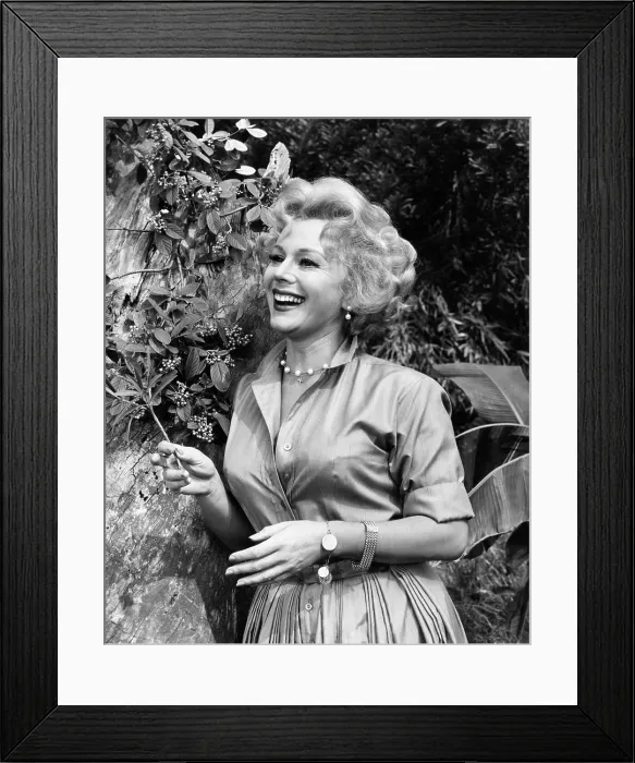 Framed Print : Eva Gabor, ca. 1960