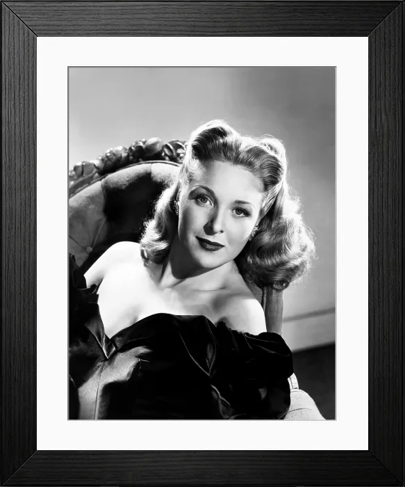 Framed Print : Evelyn Ankers, 1947