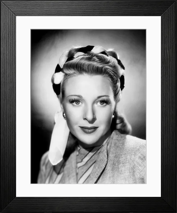 Framed Print : Evelyn Ankers, 1947