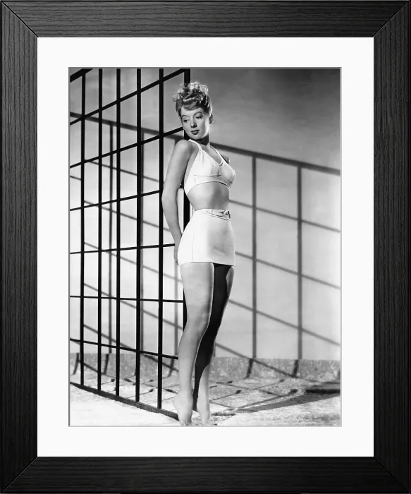 Framed Print : Evelyn Keyes, 1946