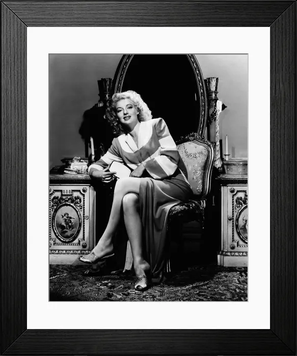 Framed Print : Evelyn Keyes, 1943