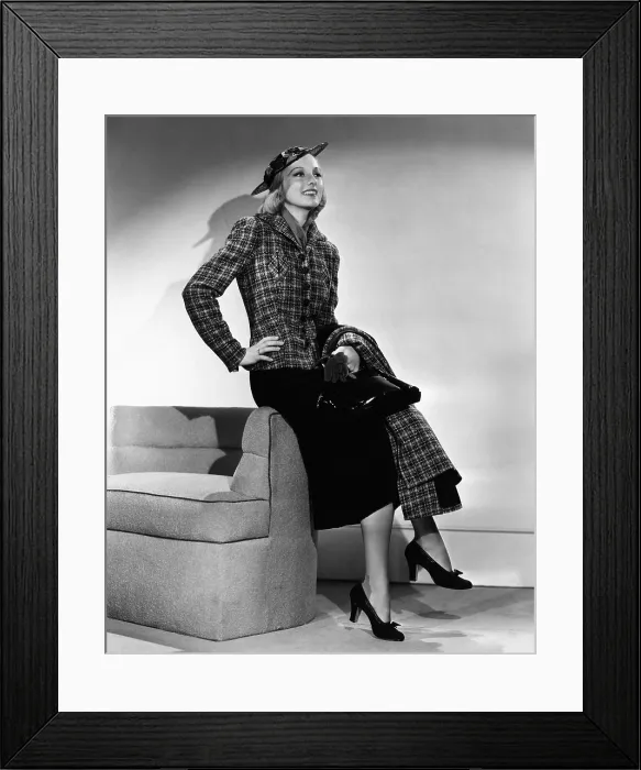 Framed Print : Evelyn Keyes, 1938