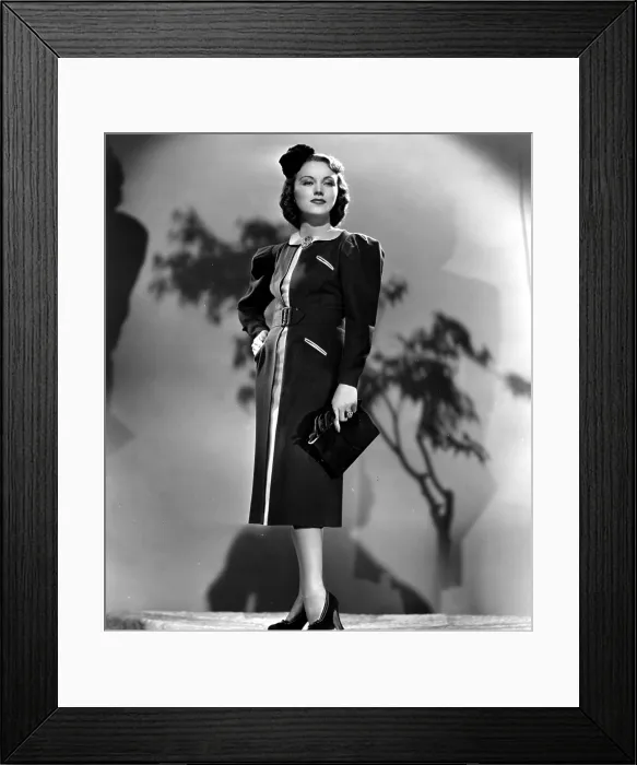 Framed Print : Fay Wray, Columbia Pictures, 1937