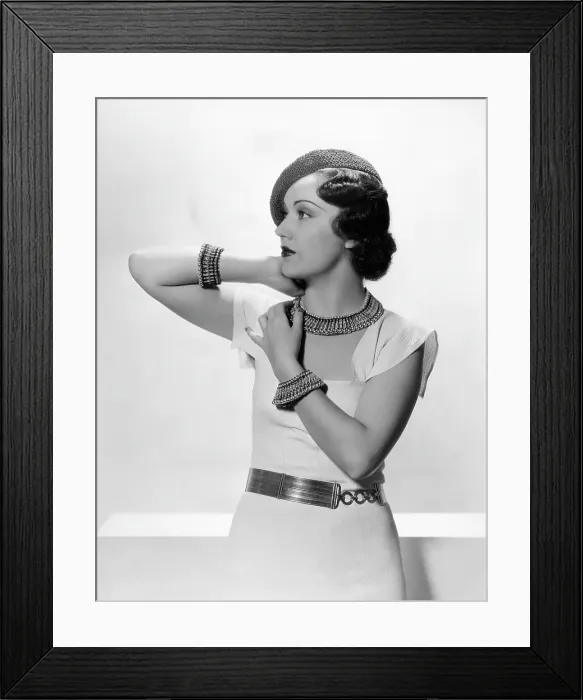 Framed Print : Fay Wray, ca. 1930s