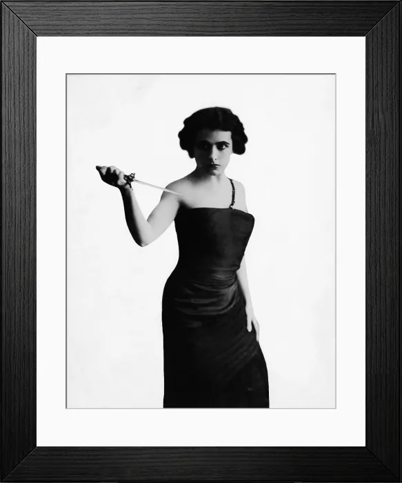 Framed Print : Francesca Bertini, ca. 1920