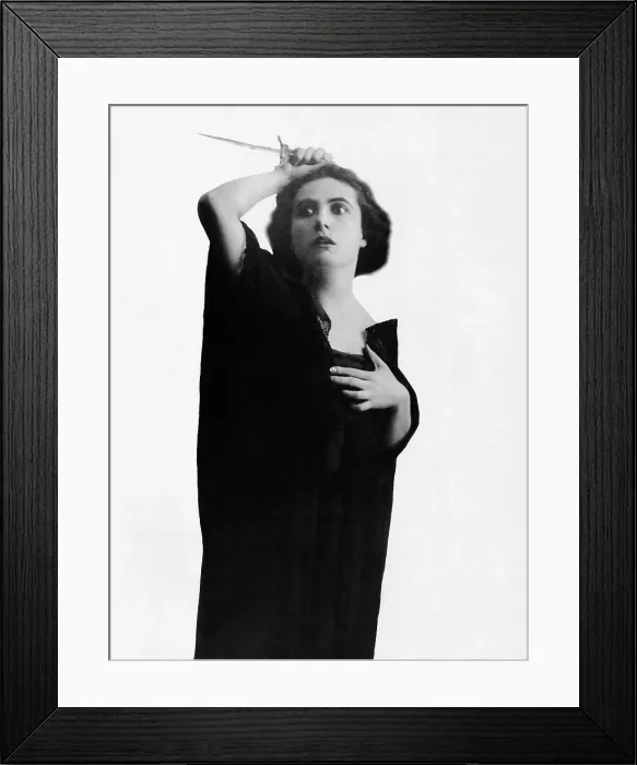 Framed Print : Francesca Bertini, ca. 1920