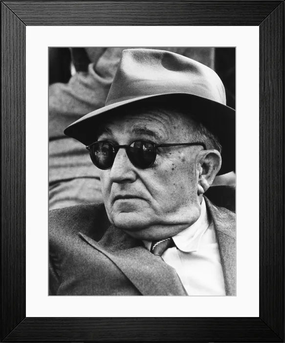 Framed Print : Fritz Lang, ca. 1960s