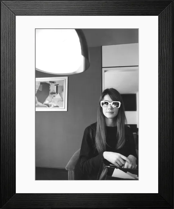 Framed Print : Francoise Hardy, mid 1960s Framed Print : Francoise Hardy, mid 1960s