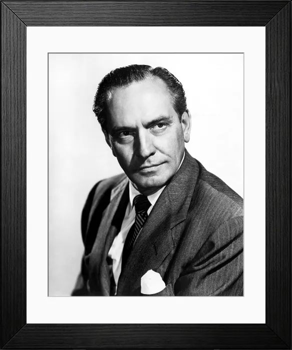 Framed Print : FREDRIC MARCH, Columbia Pictures, 1951