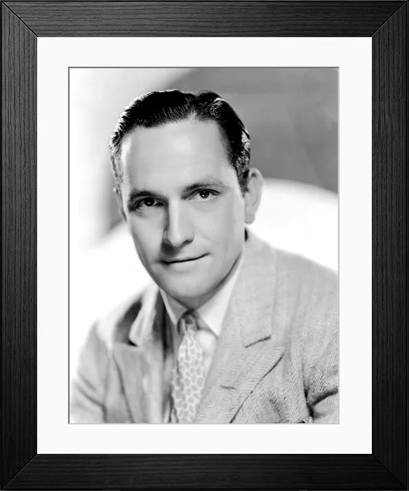Framed Print : FREDRIC MARCH, MGM, 1934 Framed Print : FREDRIC MARCH, MGM, 1934