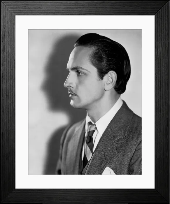 Framed Print : Fredric March in the 1930s Framed Print : Fredric March in the 1930s