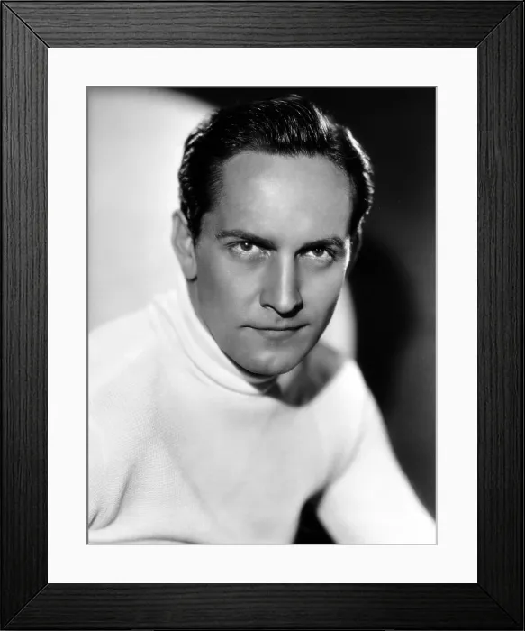Framed Print : FREDRIC MARCH, Paramount Pictures, 4 / 30 / 37