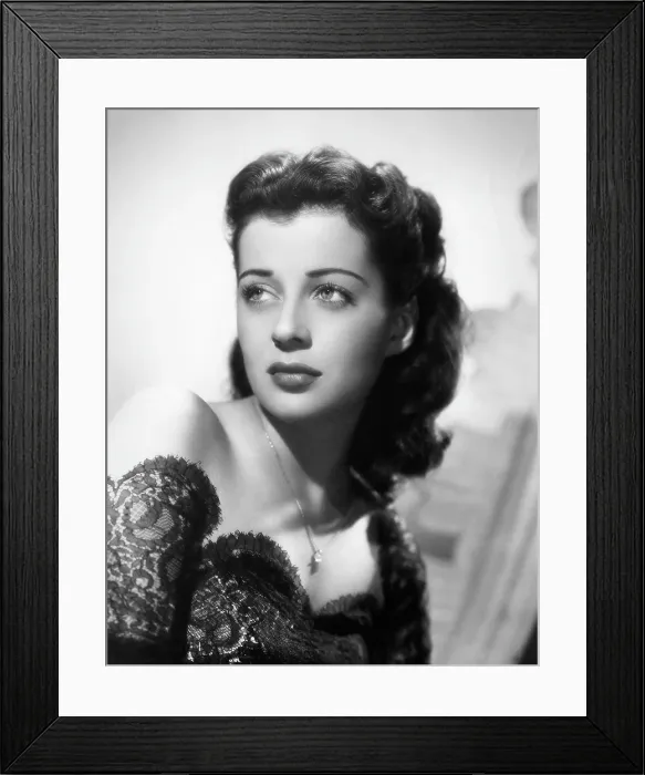 Framed Print : Gail Russell, ca. 1946