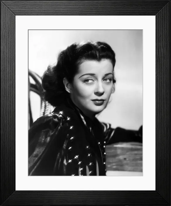 Framed Print : Gail Russell, 1947