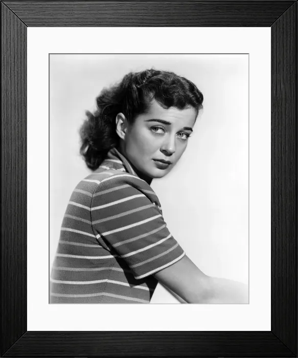 Framed Print : Gail Russell, 1950 Framed Print : Gail Russell, 1950