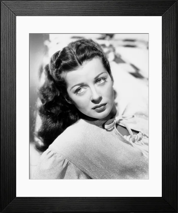 Framed Print : Gail Russell, 1951