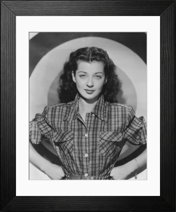 Framed Print : Gail Russell, mid 1940s