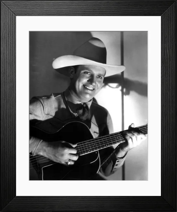 Framed Print : GENE AUTRY, c. 1940s Framed Print : GENE AUTRY, c. 1940s