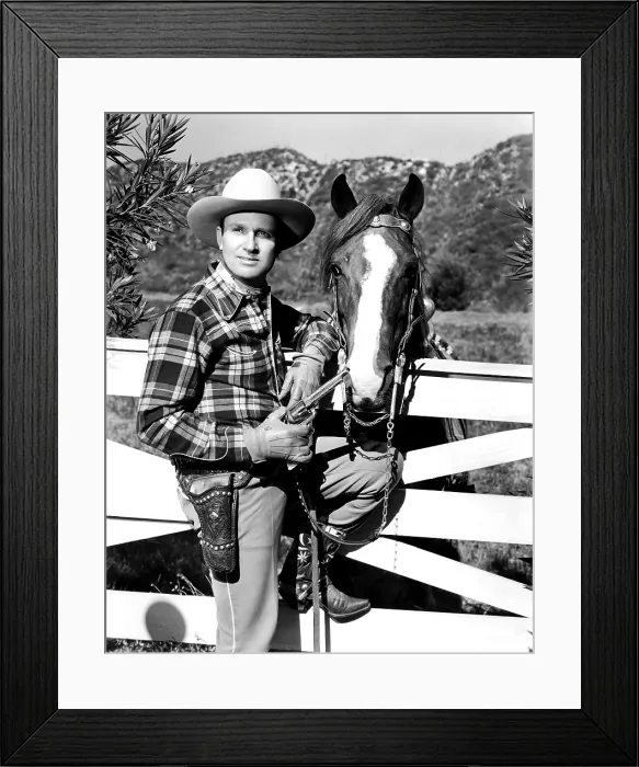 Framed Print : Gene Autry, (undated)