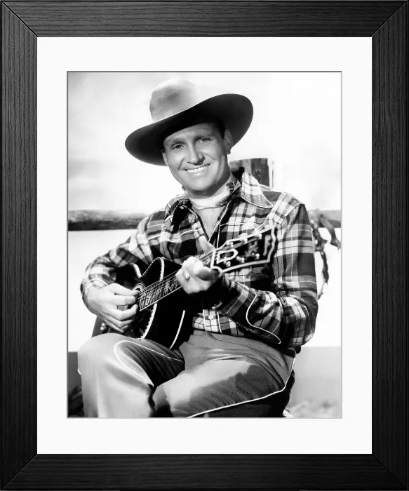 Framed Print : Gene Autry, ca. late-1940s
