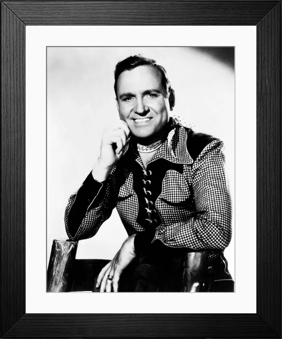 Framed Print : Gene Autry, ca. 1950