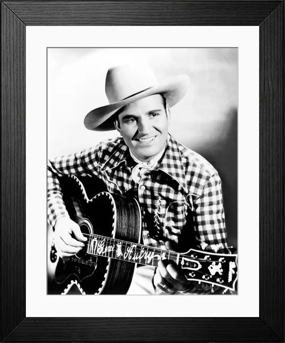 Framed Print : Gene Autry, 1940s