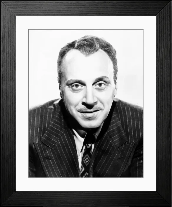 Framed Print : George Coulouris, ca. 1940s Framed Print : George Coulouris, ca. 1940s