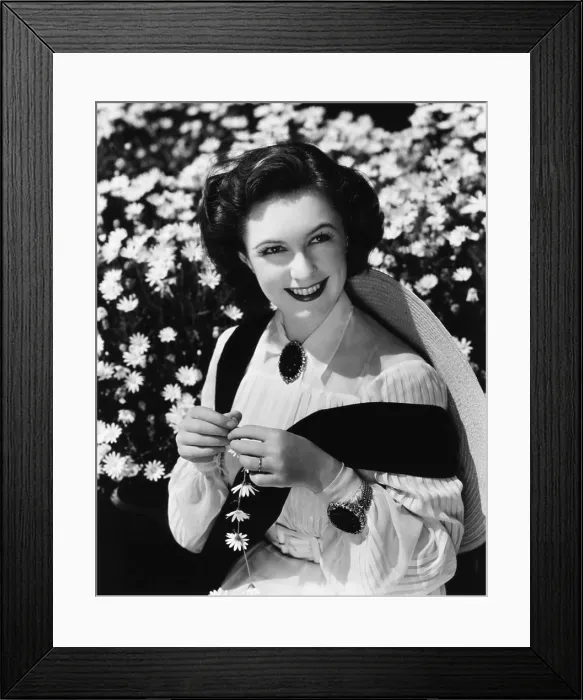 Framed Print : Geraldine Fitzgerald, 1939