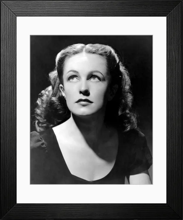 Framed Print : Geraldine Fitzgerald, 1940
