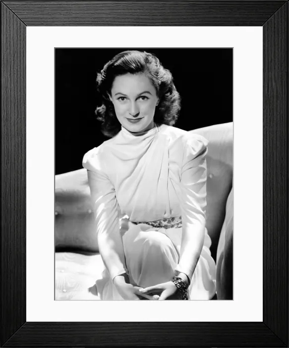 Framed Print : Geraldine Fitzgerald, ca. 1939