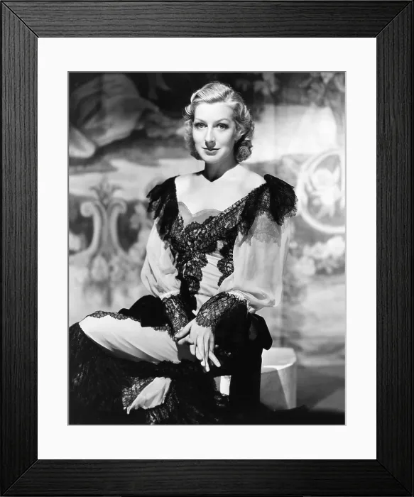 Framed Print : Gertrude Michael, 1935