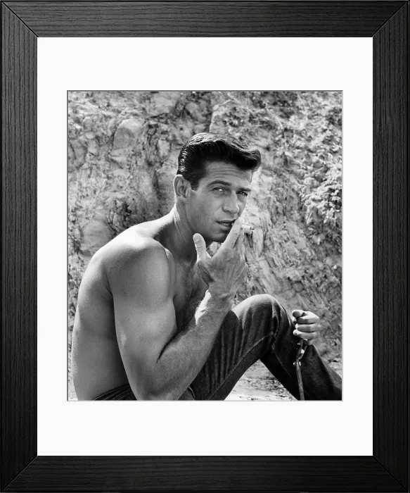 Framed Print : George Nader, ca. late 1950s