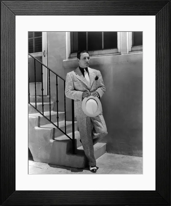 Framed Print : George Raft, Paramount Pictures, 1930s