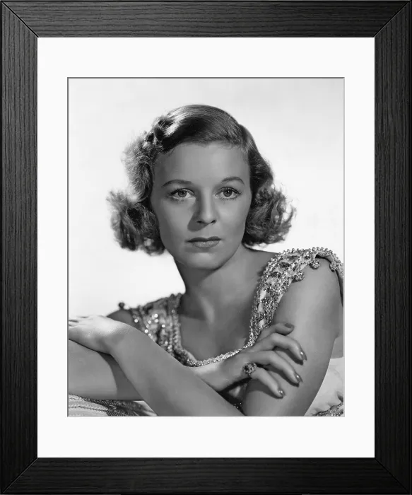 Framed Print : Margaret Sullavan around 1940