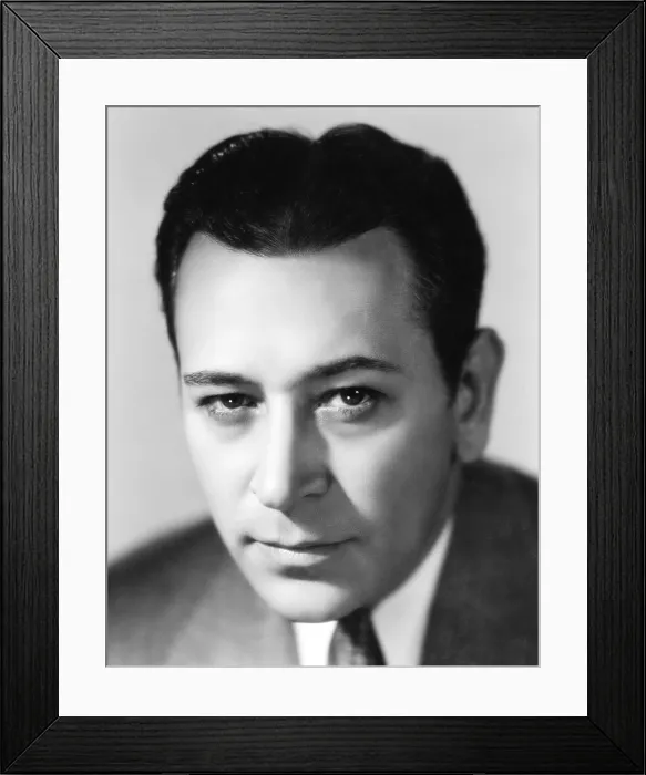 Framed Print : George Raft. late 1930s Framed Print : George Raft. late 1930s