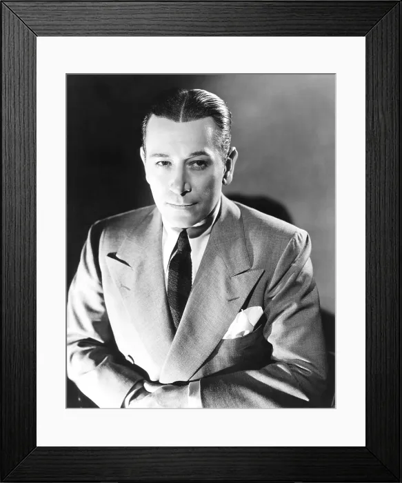 Framed Print : George Raft, ca. 1940 Framed Print : George Raft, ca. 1940