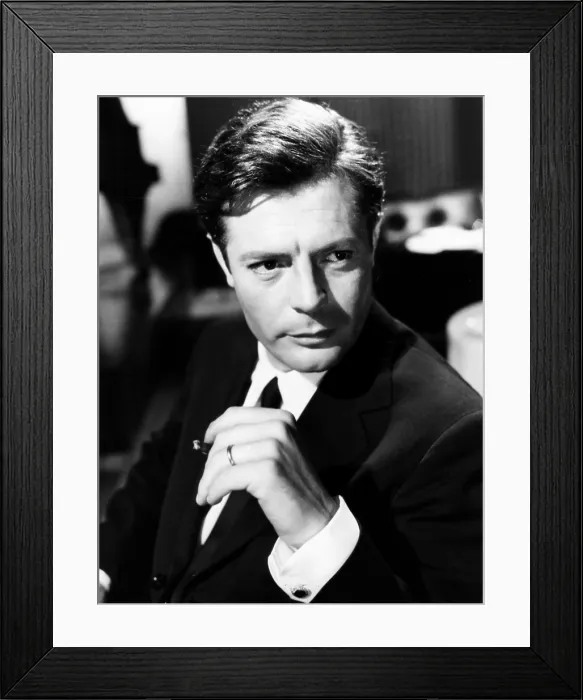 Framed Print : Marcello Mastroianni, 1960s
