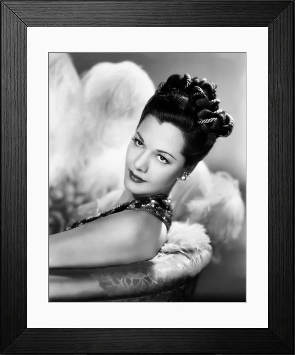 Framed Print : Maria Montez, 1945