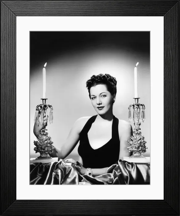 Framed Print : Maria Montez, 1943